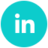 Linkedin turquoise